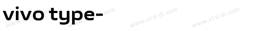 vivo type字体转换 vivo type字体转换